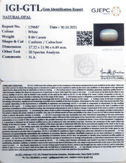 9.39 Ratti Natural Opal with Govt. Lab Certificate (832)