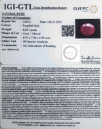 Load image into Gallery viewer, 5.13 Ratti Natural New Burma Ruby with Govt. Lab Certificate (5661)
