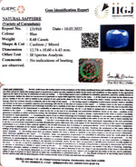 Load image into Gallery viewer, 9.41 Ratti  Natural blue sapphire with Govt. Lab Certificate (6771)
