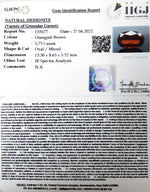 Load image into Gallery viewer, 6.36 Ratti Natural Govt. Lab Certified Ceylonese Gomed-(1221)
