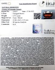 6.36 Ratti Natural Govt. Lab Certified Ceylonese Gomed-(1221)