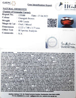 Load image into Gallery viewer, 5.43 Ratti Natural Govt. Lab Certified Ceylonese Gomed-(1221)
