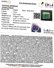 10.48 Ratti Natural Panna Stone with Govt. Lab Certified-(2331)