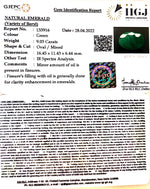 Load image into Gallery viewer, 9.03/CT Natural Panna Stone with Govt. Lab Certified (4551)
