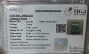 5.48/CT Natural Panna Stone with Govt. Lab Certified-(2331)