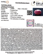 Load image into Gallery viewer, 7.53/CT Natural Neo Burma Ruby with Govt. Lab Certificate-(4551)
