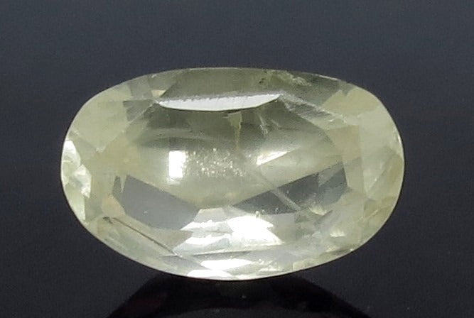 4.84/CT Natural Ceylonese Pukhraj with Govt Lab Certificate-YELSA9V