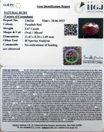 Load image into Gallery viewer, 5.67/CT Natural Neo Burma Ruby with Govt. Lab Certificate-5661
