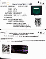 Load image into Gallery viewer, 4.87/CT Natural Panna Stone with Govt. Lab Certificate  (45510)
