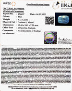Load image into Gallery viewer, 10.11 Ratti Natural Blue Sapphire With Govt Lab Certified-(6771)
