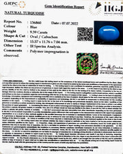 9.39 Carat Turquoise-(832)