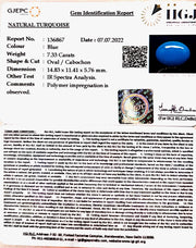 7.33 Carat Turquoise-(832)