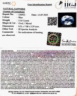 Load image into Gallery viewer, 3.16/CT Natural Ceylonese Neelam with Govt Lab Certificate-BLUSA9T
