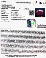 Load image into Gallery viewer, 7.51/CT Natural Mozambique Ruby with Govt. Lab Certificate-7881
