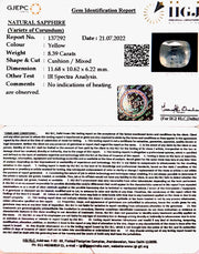 8.39/CT Natural Ceylonese Pukhraj with Govt Lab Certificate-16650