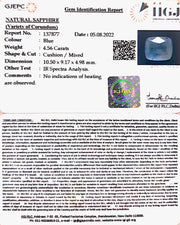 4.56/CT Natural Ceylonese Neelam with Govt Lab Certified (6771)