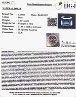 Load image into Gallery viewer, 7.88 Ratti Blue Topaz with Govt Lab Certificate-(1665)
