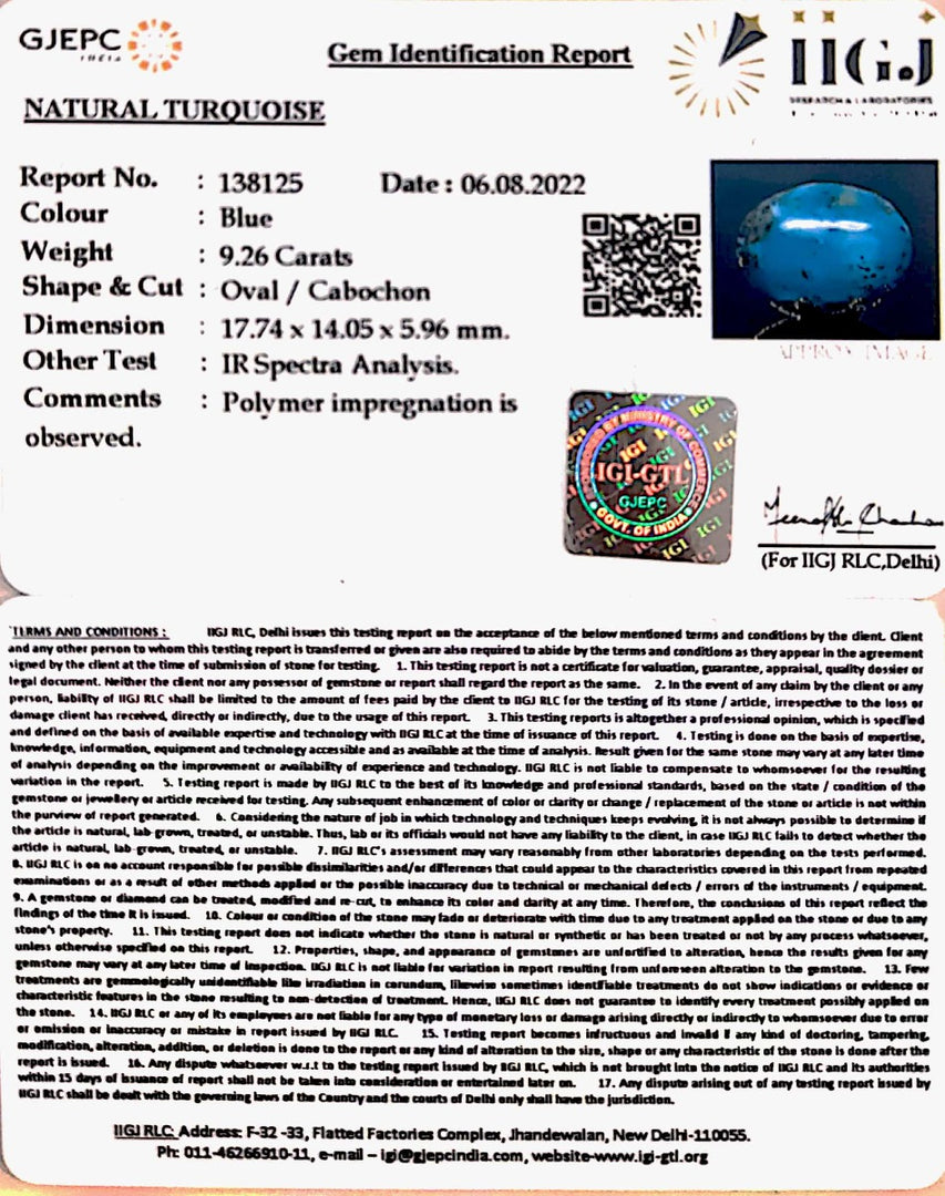 10.27 Ratti Natural Turquoise (1221)