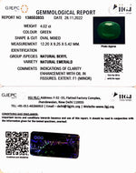 Load image into Gallery viewer, 4.02/CT Natural Panna Stone with Govt. Lab Certified-(1221)

