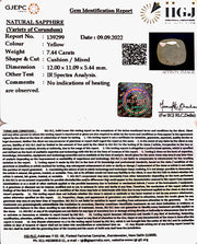 7.44/CT Natural Ceylonese Pukhraj with Govt Lab Certificate-6771