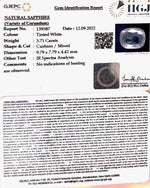 Load image into Gallery viewer, 3.71 Carat Natural White Sapphire with Govt Lab Certificate (16650)
