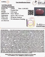 Load image into Gallery viewer, 2.54/CT Natural Neo Burma Ruby with Govt. Lab Certificate-4551
