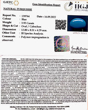 3.93 Carat Turquoise-(832)