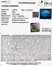 8.51 Carat Turquoise-(832)