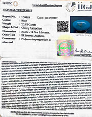 22.821 Carat Turquoise-(1221)