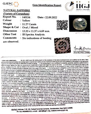 11.27/CT Natural Ceylonese Pukhraj with Govt Lab Certificate-(6771)