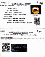 Load image into Gallery viewer, 4.88/CT Natural Ceylonese Pukhraj with Govt Lab Certificate-YELSA9V
