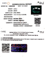 Load image into Gallery viewer, 3.88/CT Natural Panna Stone with Govt. Lab Certificate  (16650)
