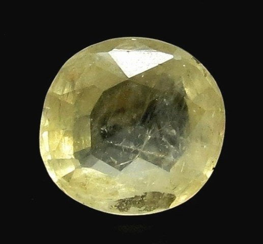 4.87/CT Natural Ceylonese Pukhraj with Govt Lab Certificate-YELSA9U