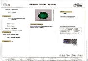8.42/CT Natural Panna Stone with Govt. Lab Certificate-15897S205544