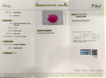 Load image into Gallery viewer, 4.71/CT Natural Ruby Stone with Govt. Lab Certificate-16016S205952