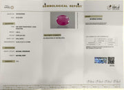 3.96/CT Natural Ruby Stone with Govt. Lab Certificate-16016S205956