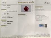 3.84/CT Natural Ruby Stone with Govt. Lab Certificate-16016S205957