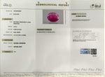Load image into Gallery viewer, 5.48/CT Natural Ruby Stone with Govt. Lab Certificate-16016S205960