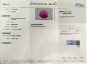 5.48/CT Natural Ruby Stone with Govt. Lab Certificate-16016S205960