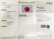 2.24/CT Natural Ruby Stone with Govt. Lab Certificate-16016205963