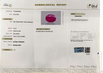 Load image into Gallery viewer, 6.34/CT Natural Ruby Stone with Govt. Lab Certificate-16140S206348