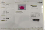 Load image into Gallery viewer, 7.46/CT Natural Ruby Stone with Govt. Lab Certificate-16140S206352