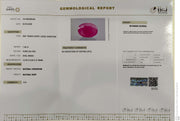 7.46/CT Natural Ruby Stone with Govt. Lab Certificate-16140S206352