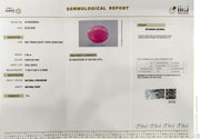 5.46/CT Natural Ruby Stone with Govt. Lab Certificate-16140S206353