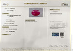 Load image into Gallery viewer, 6.62/CT Natural Ruby Stone with Govt. Lab Certificate-16140S206359