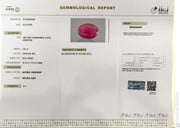 3.87/CT Natural Ruby Stone with Govt. Lab Certificate-16140S206367