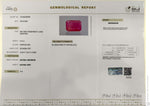 Load image into Gallery viewer, 4.75/CT Natural Ruby Stone with Govt. Lab Certificate-16140S206368