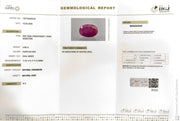 4.96/CT Natural Ruby Stone with Govt. Lab Certificate-16275S206787