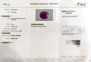6.66/CT Natural Ruby Stone with Govt. Lab Certificate-16275S206789