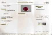 6.38/CT Natural Ruby Stone with Govt. Lab Certificate-16275S206792
